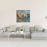 „Die Insel Paros. Scala“ Leinwand Ölfarbe Realismus Landschaftsmalerei 2010 - Foto 5
