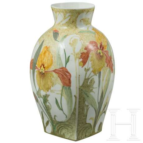 Jugendstil-Vase, Manufaktur Rozenburg, Den Haag, 1908 - photo 1