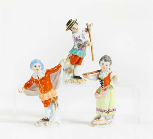 Meissen, Drei Kinderfiguren - photo 1