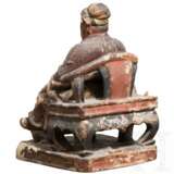 Sitzender Gelehrter, China, 18. Jahrhundert - фото 2