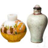 Zwei Snuffbottles, China, 19. Jahrhundert - photo 2