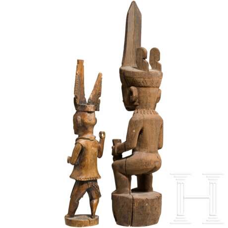 Zwei Ahnenfiguren, Nias - photo 3