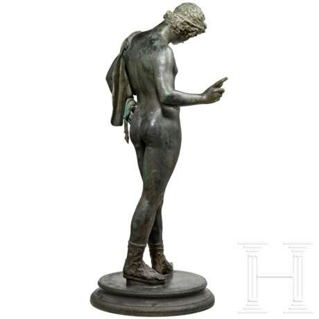 Skulptur des stehenden Narziss, Italien, Ende 19. Jahrhundert - Foto 3