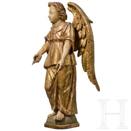 Großer Engel im Stil des 17. Jhdts., deutsch, um 1900 - Foto 2