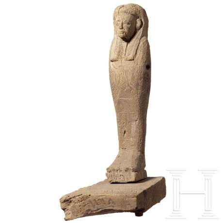 Hölzernes Uschebti, Ägypten, 17./18. Dynastie, um 1500 vor Christus - Foto 2