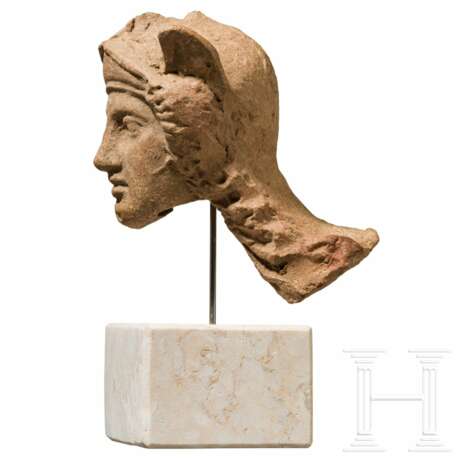 Minervakopf, Terrakotta, altitalisch, 4. Jahrhundert vor Christus - photo 2