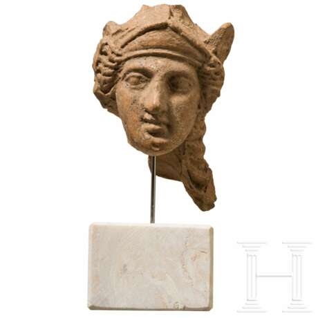 Minervakopf, Terrakotta, altitalisch, 4. Jahrhundert vor Christus - photo 4