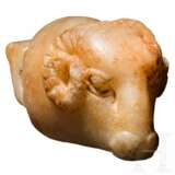 Widderkopf aus Marmor, griechisch, 5. Jahrhundert vor Christus - фото 3