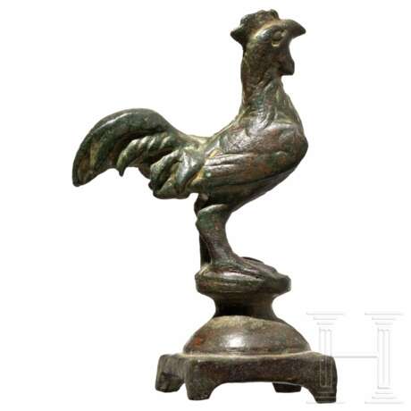 Ein kleiner Hahn aus Bronze - Foto 2