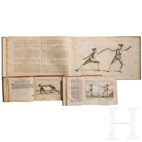 Fünf Bände zur Fechtkunst, 18. Jahrhundert - Foto 3