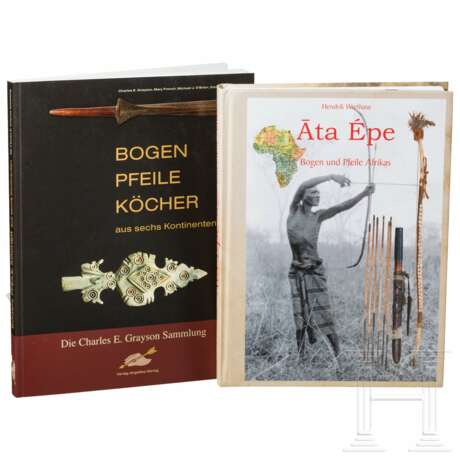 Zwei Bücher über Bogen und Pfeile - Foto 2