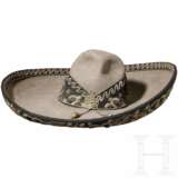 Sombrero mit Silberstickerei, Mexiko, 19. Jahrhundert - photo 3