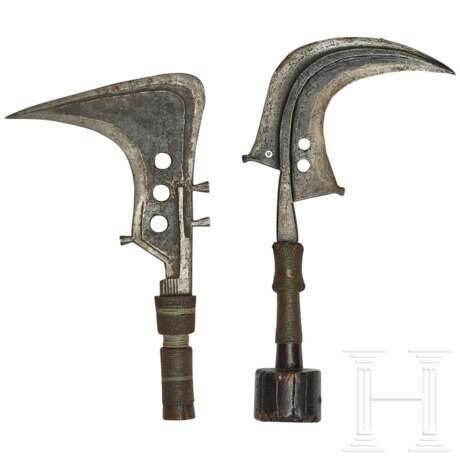 Zwei Sichelmesser der Mangbetu, Kongo - photo 2