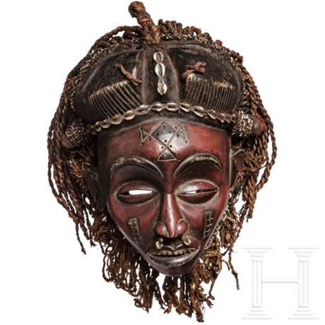 Maske der Chokwe, Angola/Kongo/Sambia - фото 1