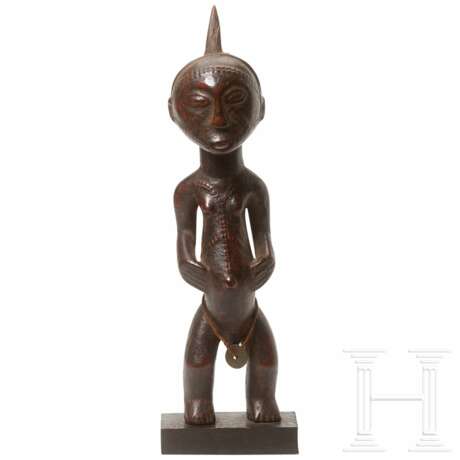 Androgyne Holzstatue der Songye, Kongo - Foto 1
