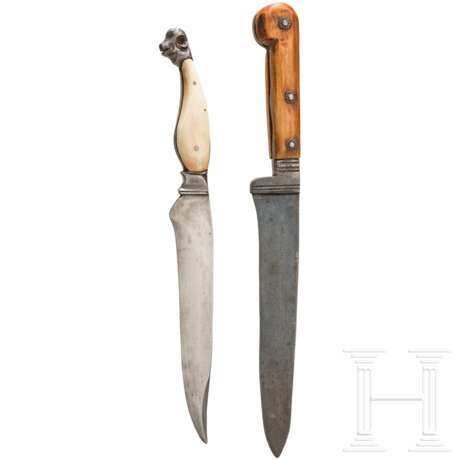 Zwei Messer, Indien, 19./20. Jahrhundert - photo 1
