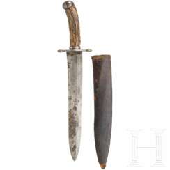 Bowie-Knife, Arnachellum, Salem, Madras/Indien, um 1880