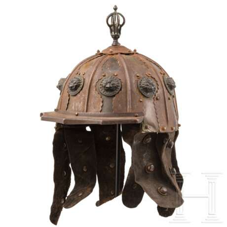 Sino-tibetischer Helm, neuzeitliche Fertigung im Stil des 15./16. Jhdts. - photo 1