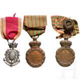 Drei Medaillen, Frankreich, 19. Jahrhundert - фото 2