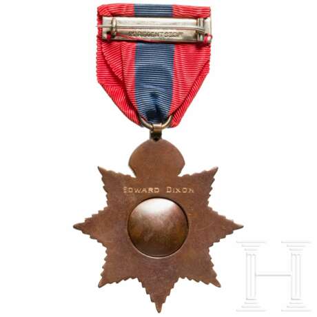 Großbritannien - Imperial Service Medal mit Urkunde, datiert 1913 - фото 3
