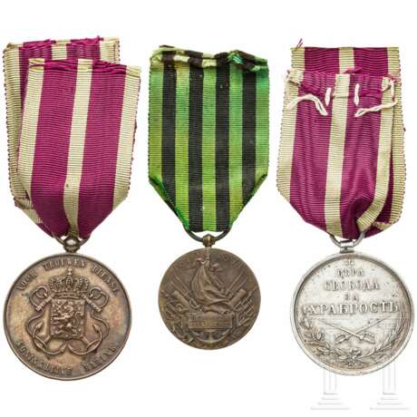 Drei internationale Medaillen, 19./20. Jahrhundert - фото 2