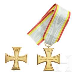Mecklenburg-Schwerin - Militär-Verdienstkreuz 1. und 2. Klasse, 1914