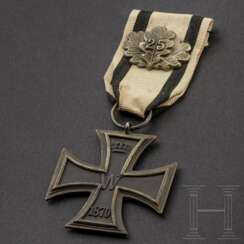 Eisernes Kreuz 2. Klasse 1870 mit Eichenlaub "25", am Nichtkämpferband