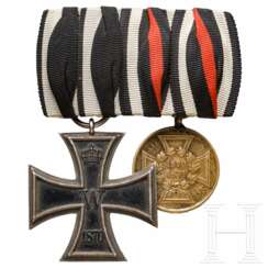 Ordensschnalle mit Eisernem Kreuz 2. Klasse 1870
