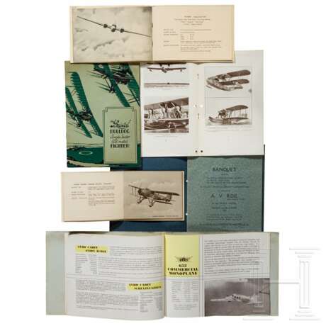 Flugzeugkataloge, 1. Hälfte 20. Jahrhundert - photo 3