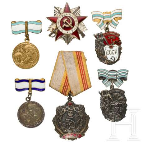Gruppe Auszeichnungen Sowjetunion und DDR, Zieloptik - photo 1