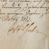 König Friedrich Wilhelm I., Autograph, datiert 9.3.1713, Preußen - photo 4