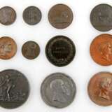 Frankreich - Medaillen, Konvolut: 11 Stück, Abgüsse/Abschläge ca. aus der Mitte des 19. Jahrhundert, - Foto 1