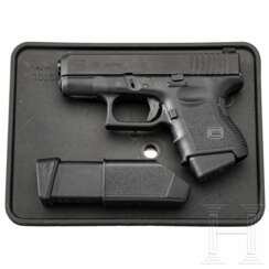 Glock Modell 26, 4 mm M20 Umbau, in Box