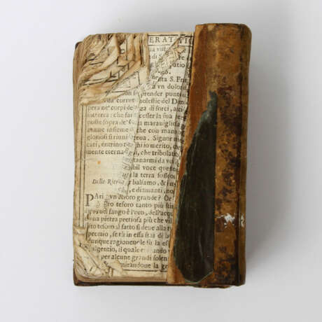 Seltene religiöse Schrift mit mehreren Bänden in einem Buch, Ende 17. Jahrhundert - - фото 3