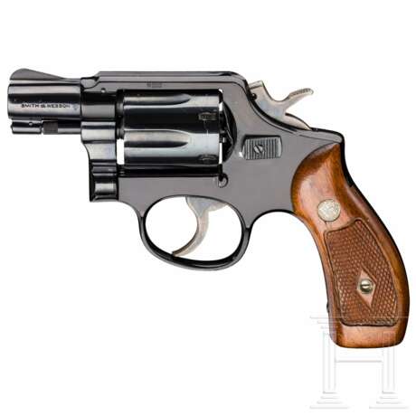 Smith & Wesson Modell 12, "The .38 M & P Airweight", mit Tasche, Luftwaffe - photo 1