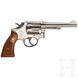 Smith & Wesson Modell 10-5, vernickelt, Polizei - фото 2
