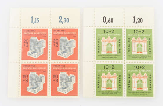 BRD - 1953, Internationale Briefmarkenausstellung, - photo 1