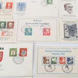 Bundesrepublik 1949 - 1954, 12 FDC, - Foto 3