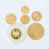 GOLDLOT mit USA 20 Dollars 1877 Liberty Head, - Foto 1