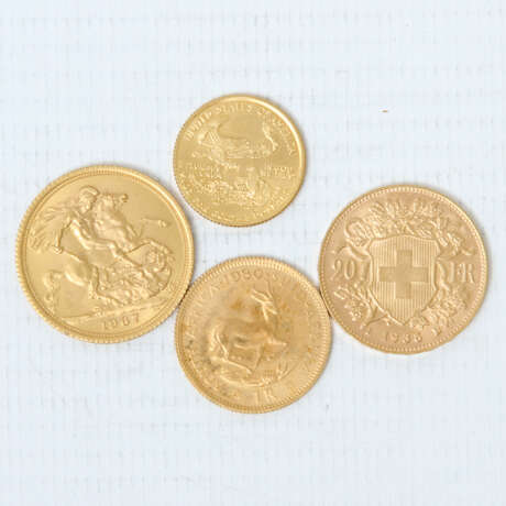 GOLDLOT mit USA 20 Dollars 1877 Liberty Head, - Foto 6