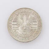 BRD - 5 Deutsche Mark 1955 G, Markgraf v. Baden, - фото 2