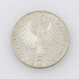 BRD - 5 Deutsche Mark 1964 J, Fichte, - photo 2