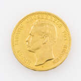 Hessen/GOLD - 20 Mark 1896 A, Ernst Ludwig 1892-1918, - Foto 1