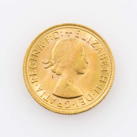 GB/GOLD - 1 Sovereign 1968 Elisabeth II., - photo 1