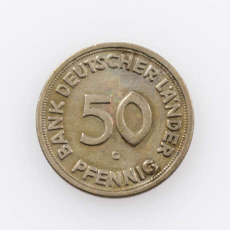 BRD - 50 Pfennig 1950 G, - фото 2