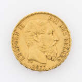 Belgien/GOLD - 20 Francs 1877, - Foto 1