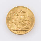 GB/Gold - 1 Sovereign 1927/SA, George V., ss.+, - photo 2