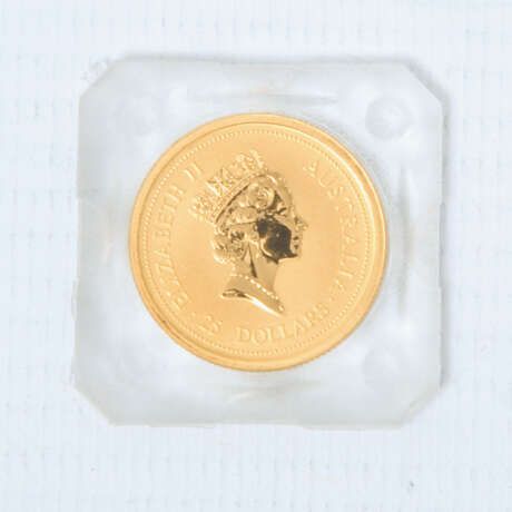 GOLDLOT ca. 115 g fein, bestehend aus: 2 x 1 Unze Krügerrand 1977, - photo 3