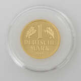 BRD/GOLD - 1 Deutsche Mark 2001 F, - photo 1