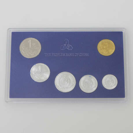 China - Kursmünzensatz 1997, - Foto 1